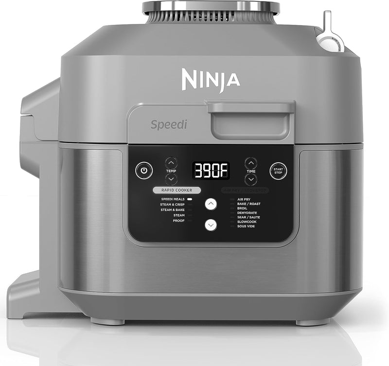 Ninja Speedi Rapid Cooker & Air Fryer, 12-in-1 Functions 6-Quart SF301HGY - Gray Like New