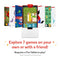 Osmo-Genius Starter Kit Fire Tablet + Family Games Learning Games STEM Toys - Like New