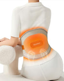 IKEEPFIT PORTABLE HEATING PAD BACK CORDLESS WEARABLE HEAT BELT MASSAGER - BEIGE - Brand New