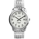 Timex Men's Easy Reader 35mm Perfect Fit Watch TW2V054009J - Silver-Tone Like New