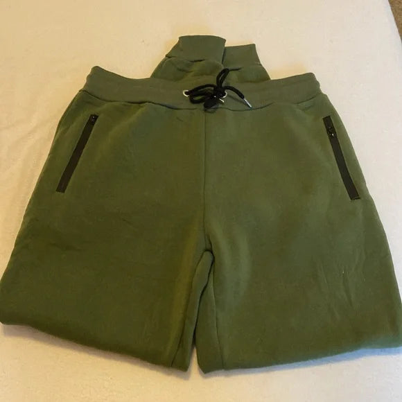 AVENUE 1975 NEW YORK HUNTER GREEN WARM UP PANTS - SIZE: MEN XL WOMEN XL - HUNTER - Brand New
