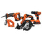 BLACK+DECKER 20V MAX POWER TOOL COMBO KIT 4-TOOL CORDLESS POWER BD4KITCDCRL - Brand New