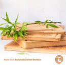 MasterChef Bamboo Cutting Boards Kitchen Wooden Cutting Board Set of 3 - Brand New