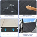 Allansing Back Seat Extender Hard Bottom Car Seat Cover Hammock for SUV-Black - Like New