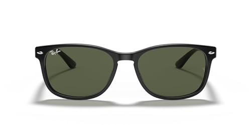 RAY-BAN RB2184 901/31 FRAME BLACK/G-15 GREEN LENSES SIZE 57/18MM - Like New