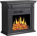 Rintuf Electric Fireplace, 26'' Freestanding Fireplace with Mantel, Stove - Like New