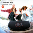 JBL Charge 6 Portable Waterproof Bluetooth Speaker JBLCHARGE6BLKAM - Black - Like New