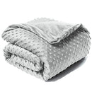 Weight Pedic Adult Weighted Blanket 60” x 80” 15 lbs| (Grey, 6080 15lbs) NEW - Brand New