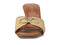 WGOLINS GUCCI WOMEN'S OLINS HEELED SANDAL - SIZE 8 WOMEN - COGNAC - Like New