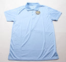 KICK START GEAR SPORTSWEAR MOISTURE WICKING POLO SHIRT - SIZE: 3XL - LIGHT BLUE - Brand New