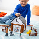 LINCOLN LOGS BIG SKY RANCH BUILDING SET - 00803 - Brown - Like New