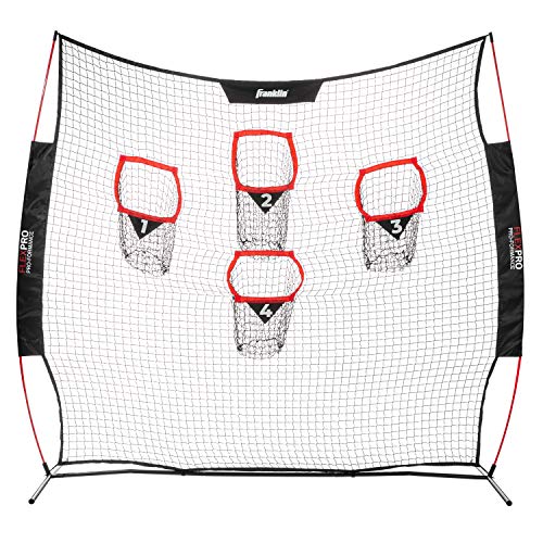 FRANKLIN SPORTS FOOTBALL ACCURACY TARGETS TRAINING 2 IN 1 TARGET 8X8 - BLACK - Like New