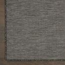 Nourison Home Positano Charcoal 4' x 6' Area Rug Easy Clean Non Shedding - Like New