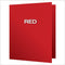 OXFORD TWIN-POCKET FOLDERS TEXTURED PAPER LETTER SIZE HOLDS 100 SHEETS BOX 25 - Brand New