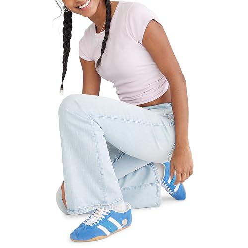 145424 AEROPOSTALE WOMEN'S LOW RISE FLARE JEAN SIZE: WOMEN 12 LIGHT WASH - Brand New