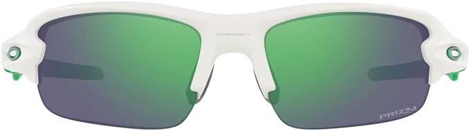 OAKLEY Flak XXS Square Sunglasses OJ9008 - Prizm Jade/Matte White Like New