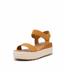 SOREL WOMEN'S CAMERON FLATFORM SANDALS SIZE WOMEN 8 CANTON - Scratch & Dent