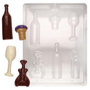 Cybrtrayd Wine Kit for Specialty Box Chocolate Candy Mold with Chocolate - Brand New