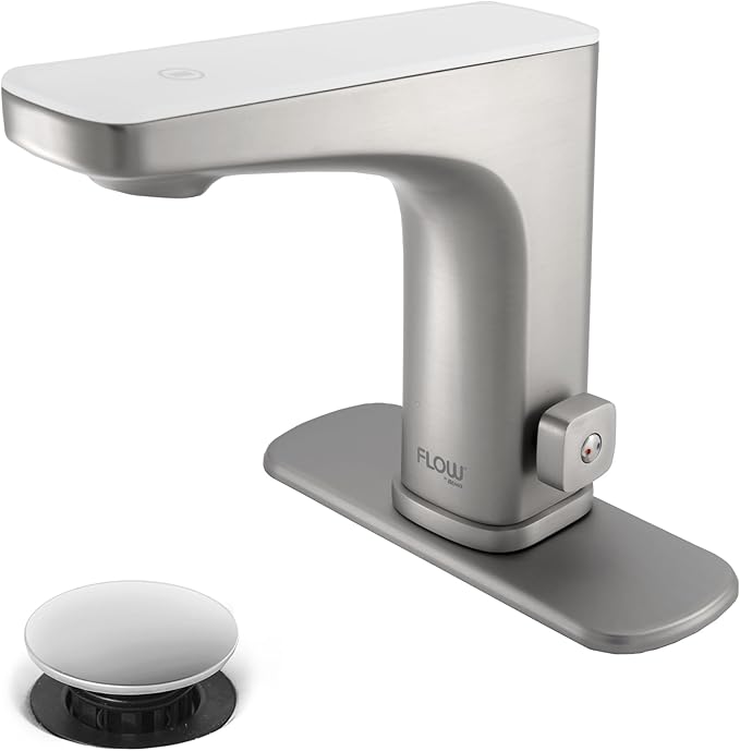 Bio Bidet Grove Touchless Bathroom Sink Faucet GB800BN - Brushed Nickel - Like New