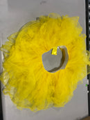 SIMPLICITY TUTU LED LIGHT SKIRT DANCE RAVE DRESS LAYERED SKIRTS - YELLOW - Like New