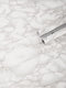 ART3D 17.3" X 120" (PACK OF 1) WALL PANEL MARBLE W20039-3 - WHITE - Like New