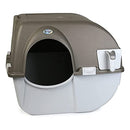 OMEGA PAW ROLL 'N CLEAN SELF CLEANING LITTER BOX NRA15-V5.0 - GREY - Like New