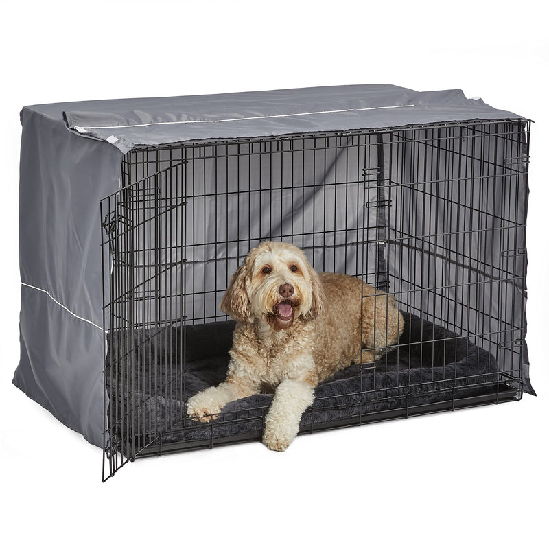 NEW WORLD DOG CRATE COMFORT KIT FITS 48-INCH DOG CRATE - GRAY - Brand New