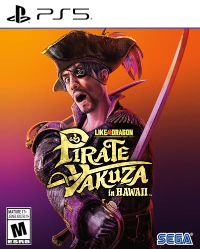 SONY Like A Dragon Pirate Yakuza in Hawaii Standard Edition 200-63320 - PS5 - Like New