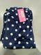 FASHION EXTRA SOFT FLEECE PAJAMAS PANTS - SIZE: WOMEN L/XL - BLUE - Brand New