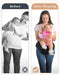 FLEEROSE CPC-CERTIFIED HIP SEAT BABY CARRIER JP0981 - GRAY - Like New