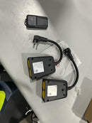 ETEKCITY OUTDOOR 2 PACK OUTDOOR CONTROL OUTLET AND REMOTE - BLACK - Like New