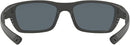 COSTA DEL MAR WHITETIP MENS POLARIZED SIZE 58 - MATTE GRAY/BLUE MIRROR 580G - Like New