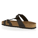 R71791 BIRKENSTOCK WOMEN'S FLIP FLOP SANDALS SIZE 10 - 10.5 SHINNY BLACK - Like New