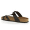R71791 BIRKENSTOCK WOMEN'S FLIP FLOP SANDALS SIZE 10 - 10.5 SHINNY BLACK - Like New