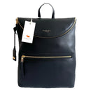RADLEY BACKPACK BLACK LEATHER MEDIUM FLAPOVER BAG - CROWN HILL - BLACK - Brand New