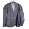 COOFANDY MENS BLAZER  SPORT JACKET ONE BUTTON BLACK SUIT - SIZE: MEN 2XL - BLACK - Brand New
