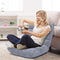 GIANTEX 14-POSITION FLOOR SOFA FOLDING GAMING SOFA CHAIR HV10355GR  - Gray - Like New