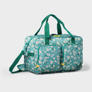 CAT & JACK KIDS' WEEKENDER DUFFEL BAG DAISY - GREEN/BLUE - Like New