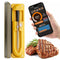 ImSaferell Wireless Meat Thermometer FM210, Black/Yellow - Like New