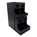KEURIG 4CT PREMIUM MODULAR COMPARTMENT COFFEE ORGANIZER - BLACK - Like New