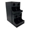 KEURIG 4CT PREMIUM MODULAR COMPARTMENT COFFEE ORGANIZER - BLACK - Like New