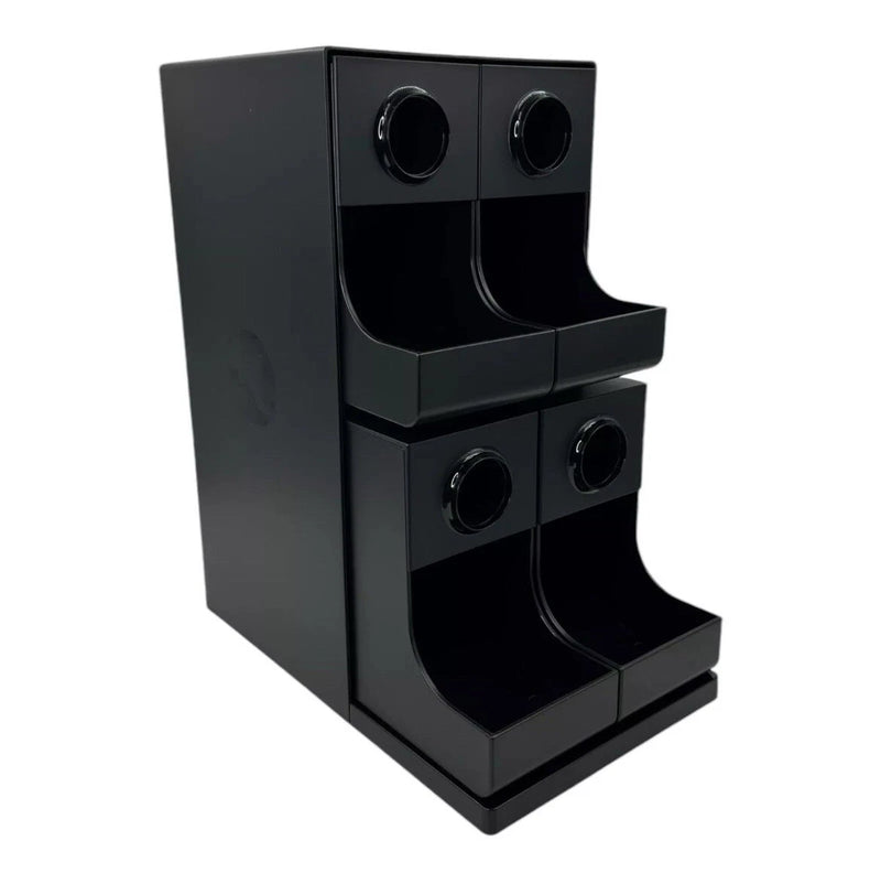 KEURIG 4CT PREMIUM MODULAR COMPARTMENT COFFEE ORGANIZER - BLACK - Like New