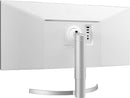 LG UltraWide Monitor 34" FHD 2560 x 1080 IPS Display VESA 34WN650-W - Silver - Like New