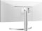 LG UltraWide Monitor 34" FHD 2560 x 1080 IPS Display VESA 34WN650-W - Silver - Like New