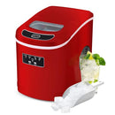 WHYNTER IMC-270MR COMPACT PORTABLE ICE MAKER, 27 LB. CAPACITY - METALLIC RED - Like New
