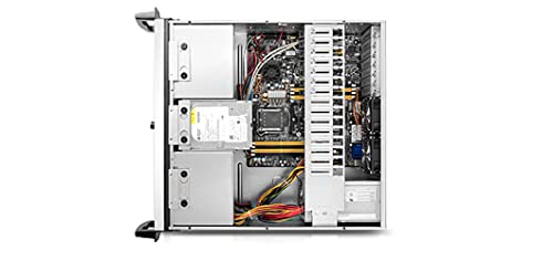 CHENBRO RACKMOUNT SERVER CHASSIS 4U ATX NON-HOT-SWAP NO POWER SUPPLY -Silver - Like New