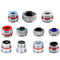 11pcs Faucet Adapter Kit, Brass Faucet Aerator Adapter Set Male Female Sink - Like New