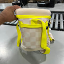 SUN SQUAD™ HARD SIDE COOLER - YELLOW CHECKERED - Like New