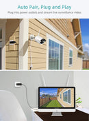 HeimVision 3MP Security Camera System with 4Pcs Outdoor Cameras 15.6"IPS Monitor - Like New
