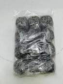 SCOTCH-BRITE 12PCS STEEL WOOL SCRUBBER PADS, 12 PACK - STAINLESS STEEL - Brand New